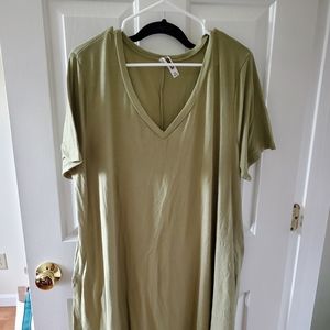 Zenana Premium T-Shirt Dress